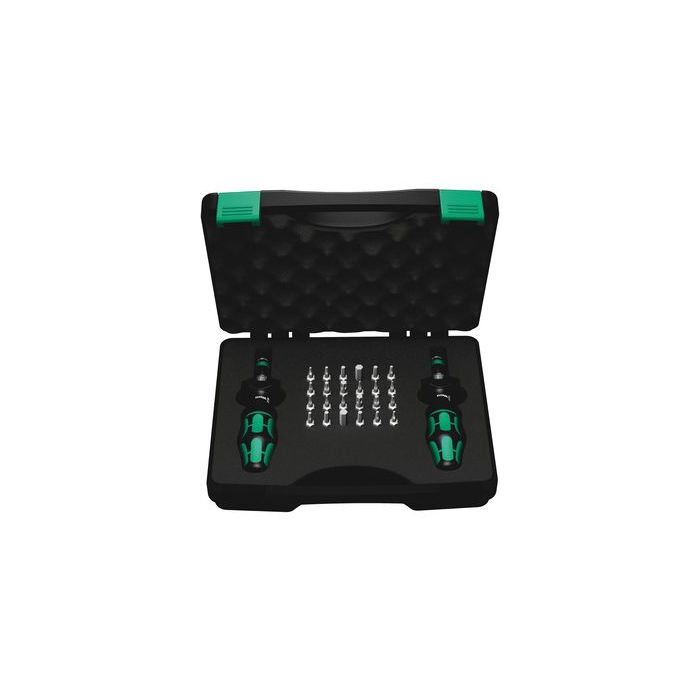 Wera – 7440/41 Kraftform torque screwdriver set 0.3-3.0 Nm, 26 pieces – 05074738001
