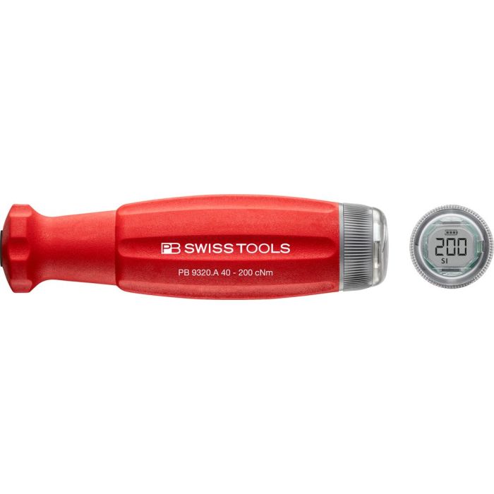 PB Swiss – DigiTorque V02, Torque Screwdriver with Digital Display – PB 9320.A 40-200 CBB